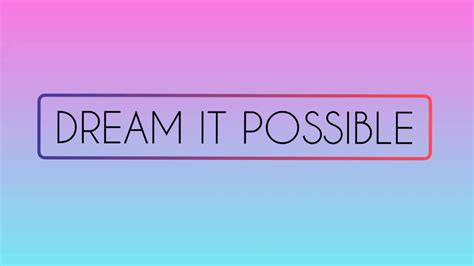 Delacey - Dream it possible (lyrics) - YouTube