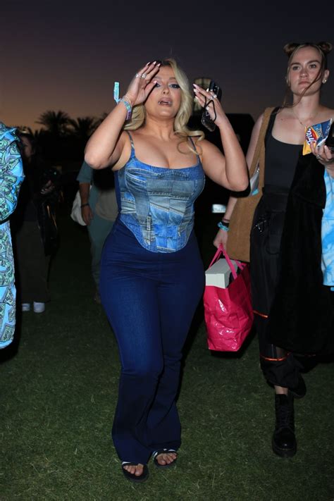 BEBE REXHA Arrives at 2023 Coachella Valley Music and Arts Festival in ...