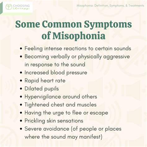 Misophonia: Definition, Symptoms, & Treatments - Choosing Therapy