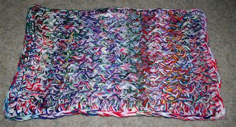 Scrap Yarn Fiesta Rug - Free Crochet Pattern Courtesy of Crochetnmore.com