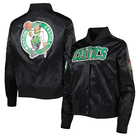 Bomber Boston Celtics Classics Black Jacket - Jackets Masters