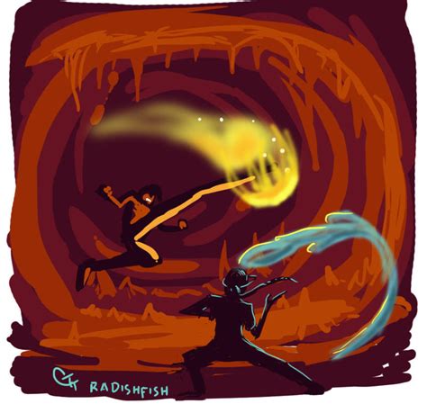 cave fight by Radishfish on DeviantArt