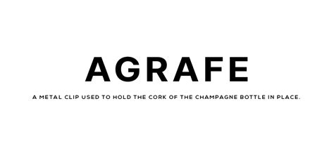 AGRAFE - BESTCHAMPAGNE