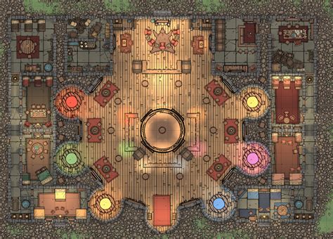 Upper Scale Tavern : r/dungeondraft