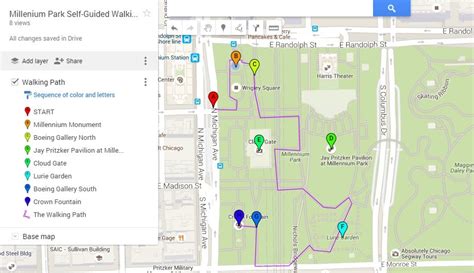 Millennium Park Chicago Map and Tour | Free Tours by Foot