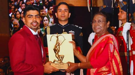 Pawan Sehrawat Honored with Arjuna Award for Kabaddi Excellence