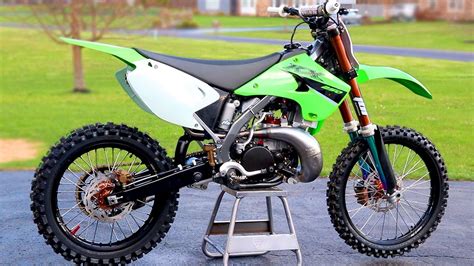 $850 KX250 Two Stroke Build Transformation - Start To Finish - YouTube