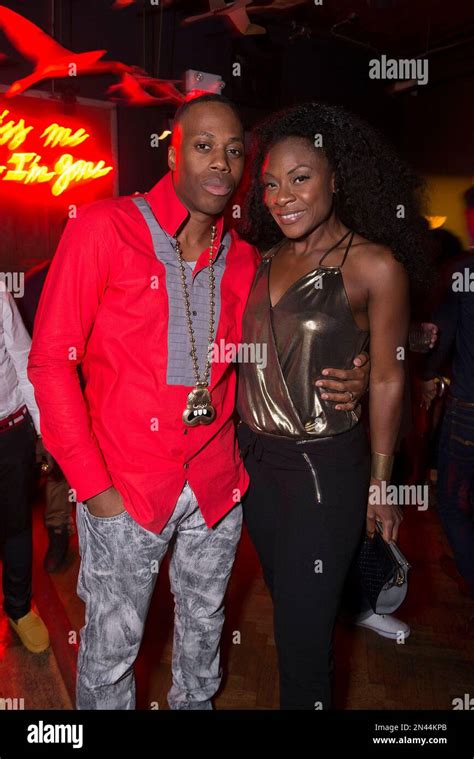 Rapper Kardinal Offishall and singer Jully Black seen at the "Shake The ...