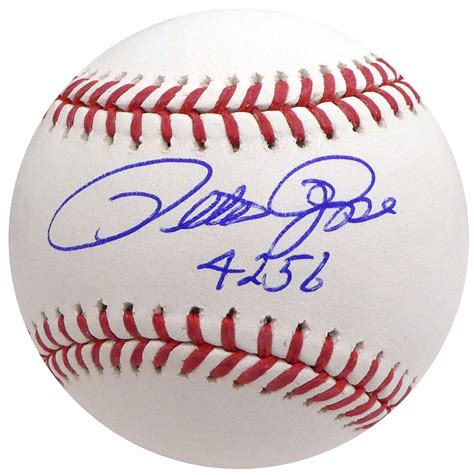 Authentic Pete Rose Autographed Signed Autograph