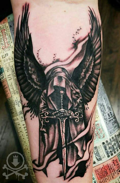 Update more than 70 angel of death tattoos best - in.cdgdbentre