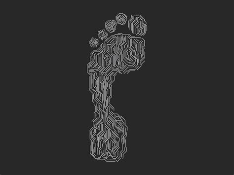 Digital Footprint | Digital footprint, Illustration art design, Motion ...