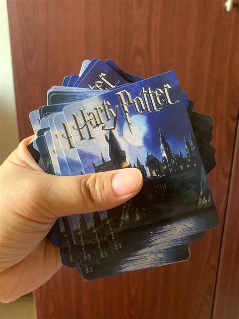 Harry potter themed playing cards, Hobbies & Toys, Memorabilia & Collectibles, Fan Merchandise ...