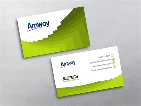 Amway Business Card 17 | Amway, Amway business, Free business cards