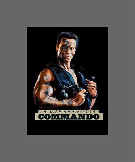 Commando Movie Poster Baby yellow Painting by Victoria Dale | Fine Art ...