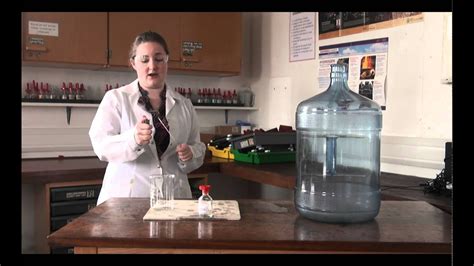 HSFC: Chemistry - "Ethanol combustion experiment" - YouTube