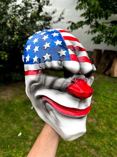 Dallas Mask Payday PS4 Cosplay - Etsy