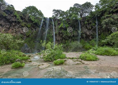 Ayn Athum Waterfall, Salalah, Sultanate of Oman Stock Image - Image of ...