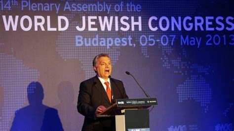 Hungary's Viktor Orban condemns anti-Semitism - BBC News