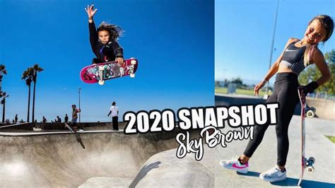 SKY BROWN Skate Compilation | 2020 Recap | Sky brown, Olympic athletes, Summer olympics