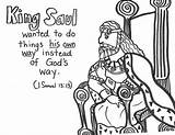 King Saul And Samuel Coloring Page Sketch sketch template