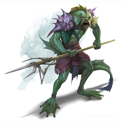 Sahuagin - D&D 5e Online Wiki - Dungeon e Draghi