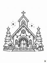 Church Coloring Pages – ColoringPagesKC sketch template