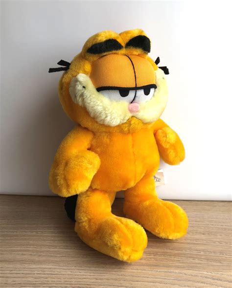 Garfield 11 Soft Plush Toy. Play-By-Play. Garfield the Cat. | Etsy ...