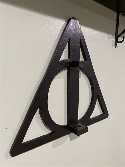 Deathly Hallows Hanging Universal Wand Holder Display | Etsy