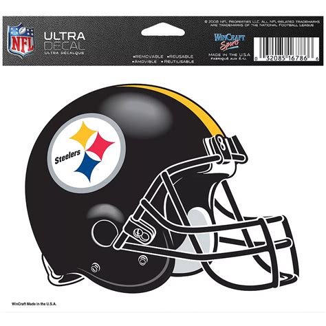 Pittsburgh Steelers Helmet Decal | Party City