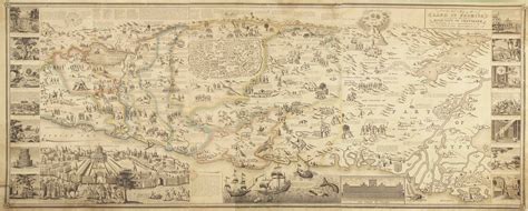 A spectacular and unrecorded Holy Land map - Rare & Antique Maps