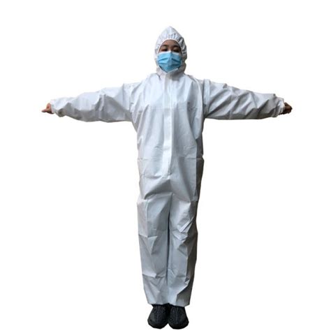 China PP Non Woven Isolation Gown Disposable Gown Waterproof PPE Suit - China Garment Protective ...