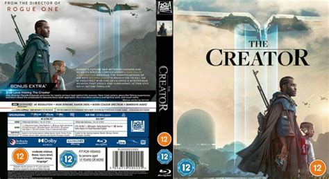 The Creator (2023) R2 UK Blu Ray Cover and Label - DVDcover.Com