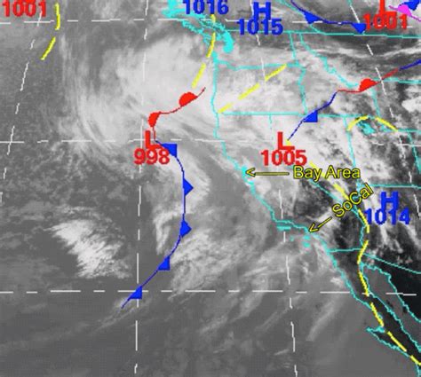 West Coast Wind Blog: Front passes and southerly winds turn westerly an ...