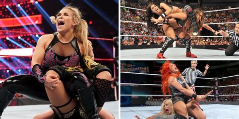 AJ Lee's Black Widow (& 9 More Of The Best Submission Finishers In Women's Wrestling) | Flipboard