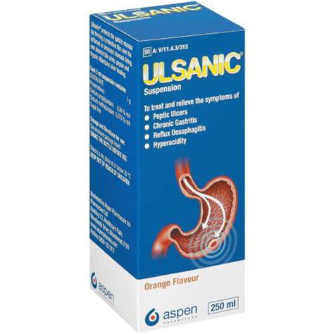 Ulsanic Suspension 250ml | Marble Hall Pharmacy