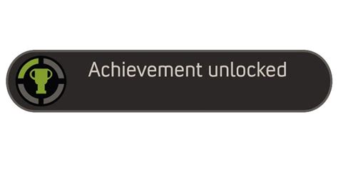 Achievement Unlocked Template