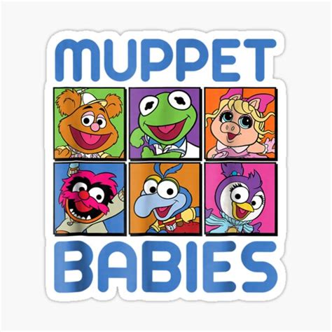 Muppet Babies Stickers | Redbubble