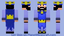 Clash Royal KIng Minecraft Skin