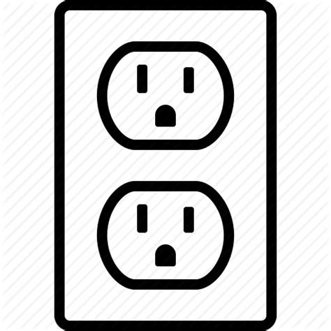 Electrical Outlet Icon at GetDrawings | Free download