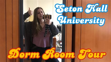 Dorm Room Tour // Seton Hall University - YouTube