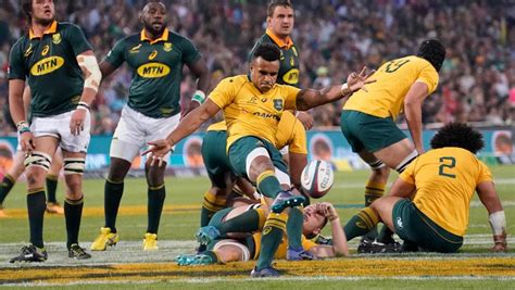 Wallabies v Springboks highlights of Australia v South Africa Rugby Championship Test, video ...