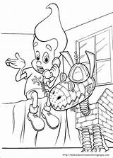 Jimmy Neutron Boy Genius Coloring Pages sketch template