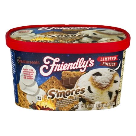 Friendly's Premium Ice Cream S'mores, 1.5 QT - Walmart.com