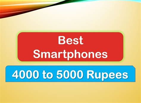 5 Best Smartphone under 5000 Rupees in India Market | Digital radio, Radio, Touch screen phones