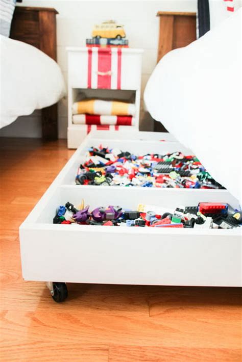 Creative Under Bed Storage Ideas for Bedroom - Noted List