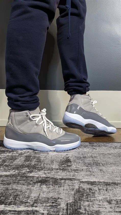 Air Jordan 11 Outfit Woman, Jordan Outfit, Air Jordan 11s, Grey Jordans, Jordan 11 Cool Grey ...