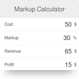 Markup Calculator - Omni