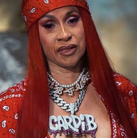 Cardi B Shares Photo of Herself Using the 'Old' FaceApp Filter