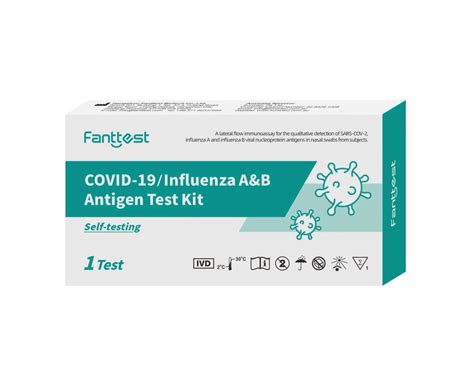 Fanttest covid influenza A&B Antigen Test Kit , 3 in 1 Self Testing Kit SYDNEY MELBOURNE ...