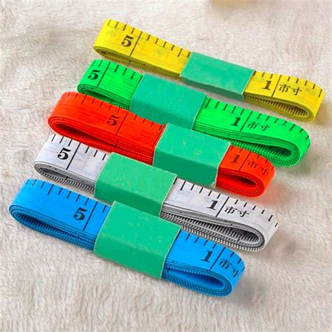 Useful Body Measuring Ruler Sewing Tailor Tape Measure Soft 1.5M Sewing Ruler Meter Sewing ...